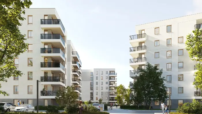 Enklawa Apartamenty bud. Z4 - wizualizacja inwestycji