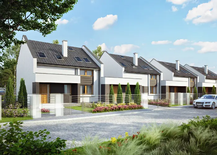 Villa Campina- Domy Wiktoria II - wizualizacja inwestycji