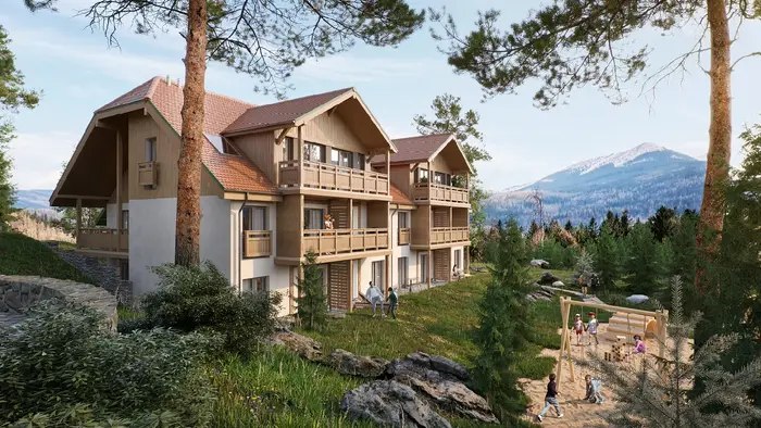 Szklarska Village- apartamenty inwestycyjne - wizualizacja inwestycji
