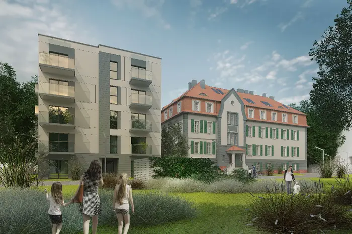 Komuny Paryskiej 19a - wizualizacja inwestycji