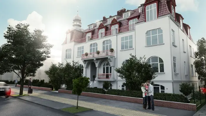 Apartamenty Wisus - wizualizacja inwestycji