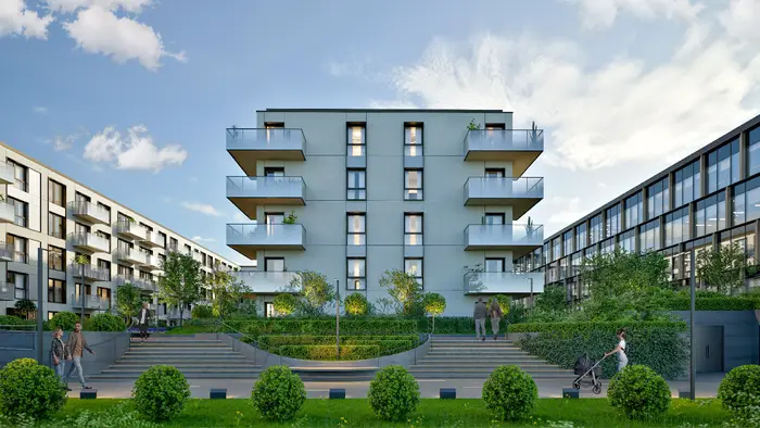 Belg Apartamenty - wizualizacja inwestycji