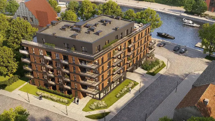Apartamenty Kapitanat - wizualizacja inwestycji