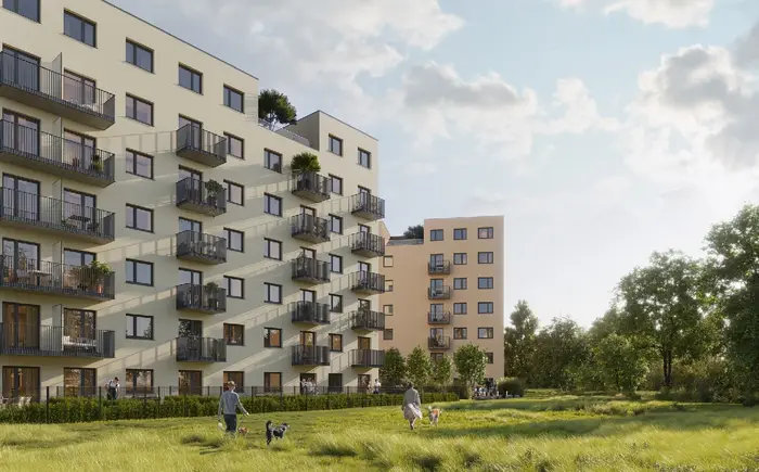 Jasielska 8c etap II - wizualizacja inwestycji