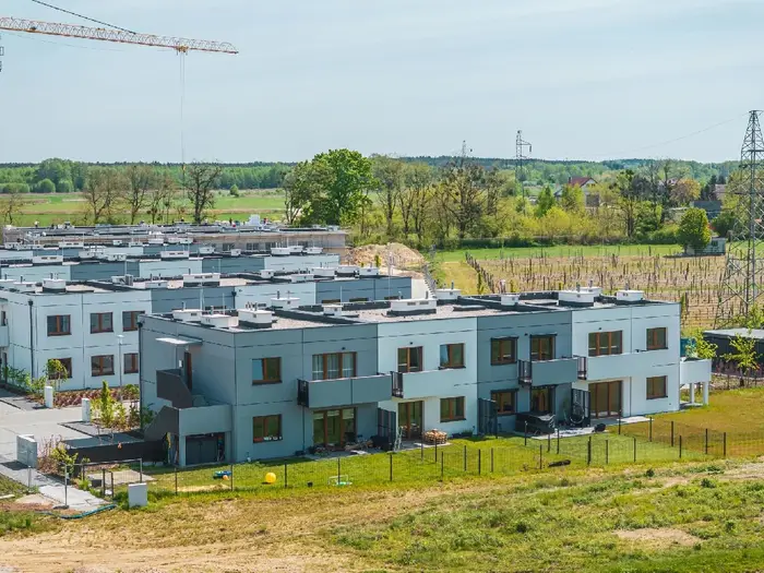Nowa Winnica etap I - szeregi 9-12 - wizualizacja inwestycji