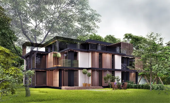 Grand Lubicz Apartments - wizualizacja inwestycji