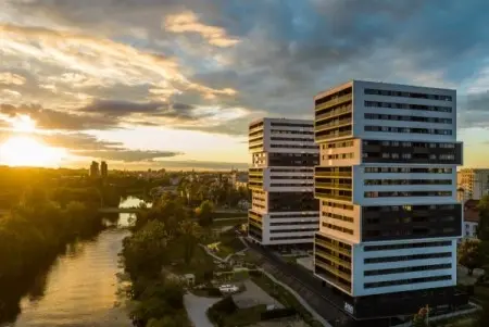 Aura Towers - lokale  inwestycyjne 23% VAT - wizualizacja inwestycji