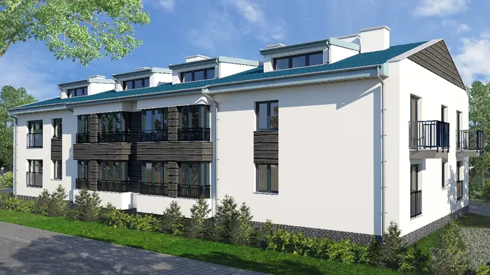 Fińska 1B - wizualizacja inwestycji