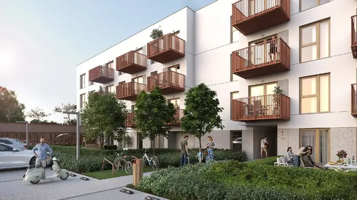 Miasteczko Julianów 2 - wizualizacja inwestycji
